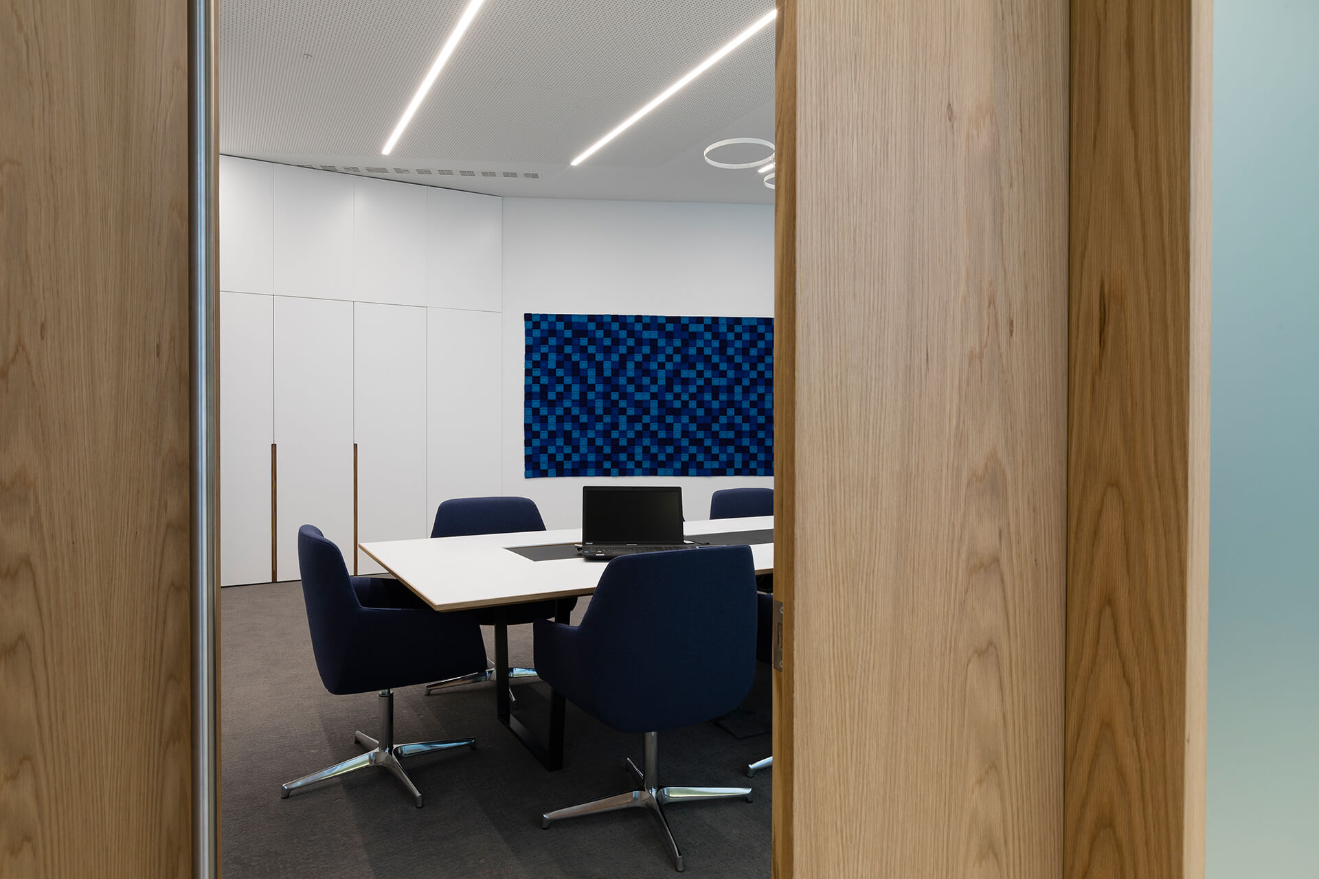 design espaço de reuniões